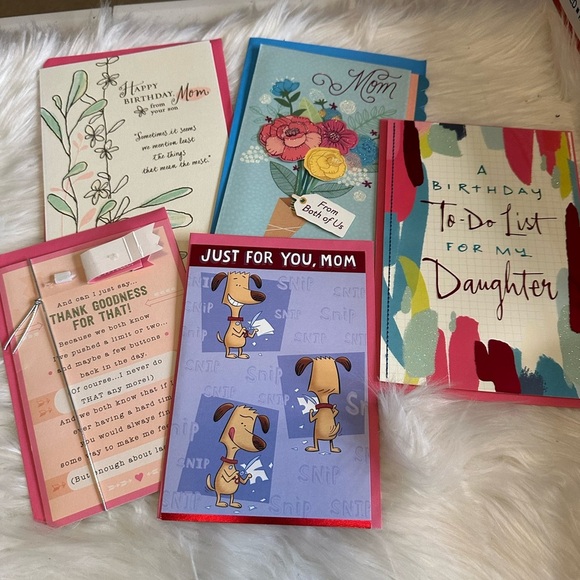 🧡10/$10 Colorful Birthday Cards for Mom and Daughter - Picture 1 of 2